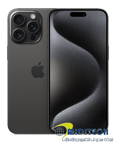 iPhone 15 Pro Max 256GB No Active apple warranty  - تيتانيوم اسود