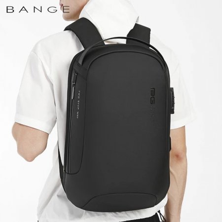 Bange Anti Theft Combination Lock 15" Laptop Backpack Daily Work Business School bag mochila