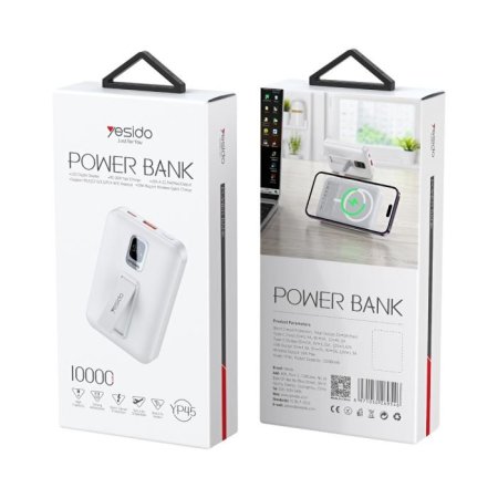 YESIDO 10000mAh YP45 PD 20W Power Bank with MagSafe