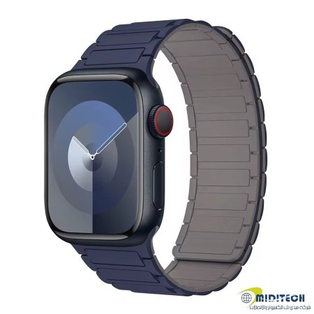 قشاط ساعات ابل مغناطيس Apple Watch 38/40/41MM - Indigo /Gray