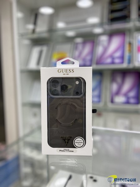 IPHONE 17 PRO MAX CASES كفرات بشكل مميز ماركه GUESS