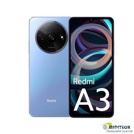 Redmi A3 128GB 4GB Ram  - Blue <br> <span class='text-color-warm'>نفدت الكمية</span>