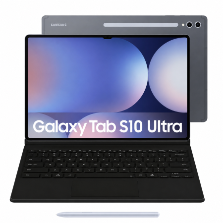 Samsung Galaxy Tab S10 Ultra SM-X920 – تابلت سامسونج الرائد 14.6 إنش Dynamic AMOLED 2X مع AI Keyboard Case + S Pen الأصلي | Wi-Fi | 12GB RAM | 256GB | بطارية 11200mAh