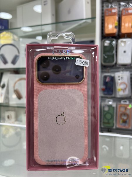 iPhone 17 Pro Max COVER "APPLE" كفر بـ شعار ابل