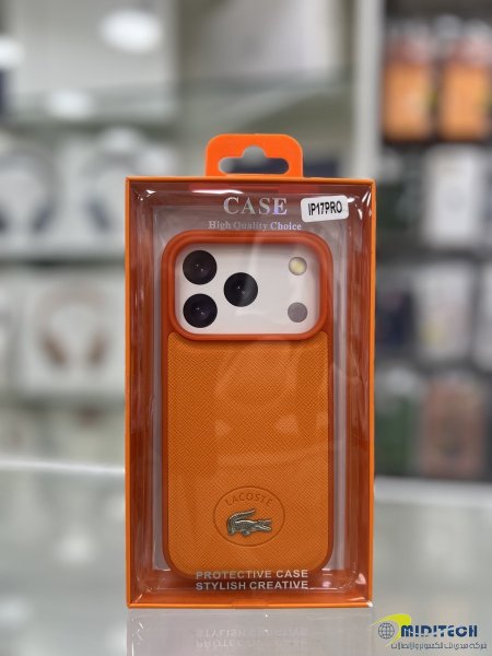 iPhone 17 Pro Cover " LACOST" كفر بتصميم شعار لاكوست