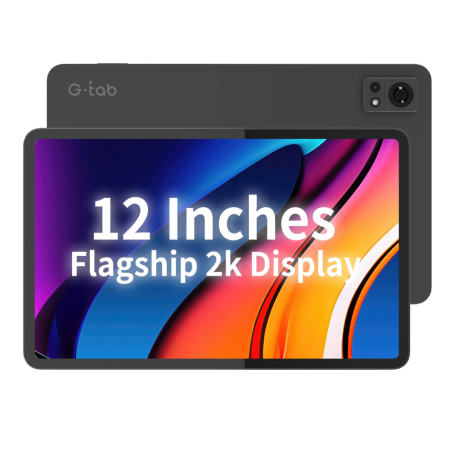 G-Tab Mega 12 Tablet 256GB storage 8GB RAM 8+8 16GB