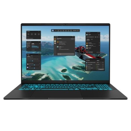 ASUS Laptop Gaming CORE 7 240H 16" 1T 16GB DOS BLACK RTX4050 6GB 1YOS