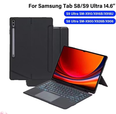 Keyboard Case for Samsung Galaxy Tab S8 / S9 Ultra 14.6