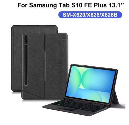 Keyboard Case for Samsung Galaxy Tab S10 FE Plus 13.1 <br> <span class='text-color-warm'>سيتوفر قريباً</span>