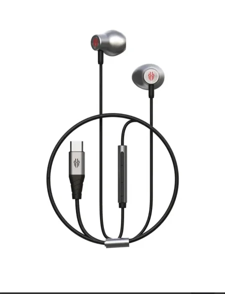 سماعات ريد ماجيك السلكية بمنفذ تايب سي (REDMAGIC Magic Sound Earphones USB-C) .