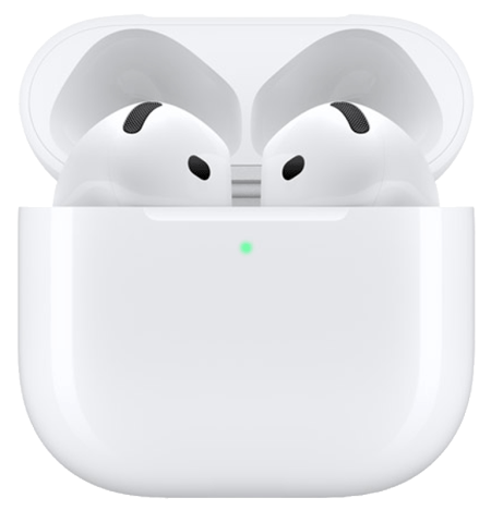 AirPods 5 مع علبة شحن تعمل بموصل USB‑C <br> <span class='text-color-warm'>سيتوفر قريباً</span>