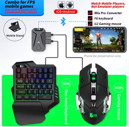 PUBG Gaming Keyboard Mouse Combo