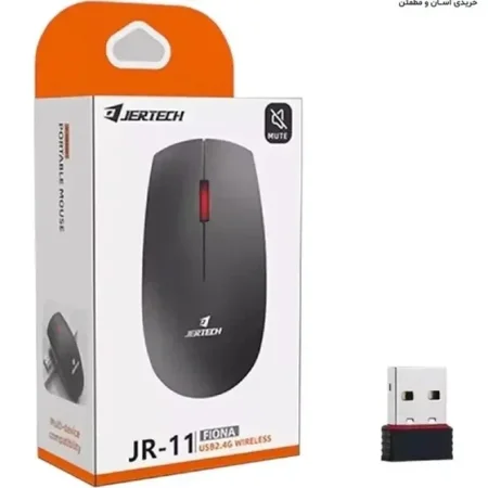JERTECH JR9 JR10 JR11 JR12 ماوس بصري أسود USB ماوس لاسلكي للمكتب