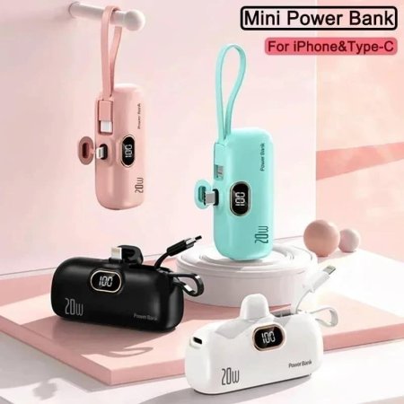Power Bank Mini K7 5000Mah 22.5W