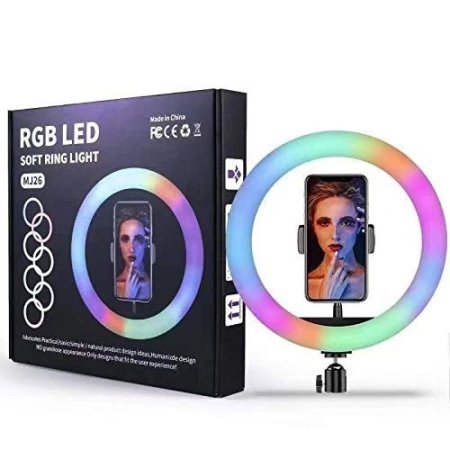 اضاءة رنق لايت ملون RGB Ring light